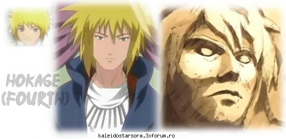 yondaime hokage namikaze minato