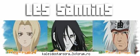 naruto gallery les sannins