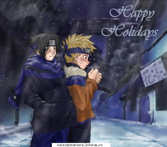 naruto gallery happy holidays