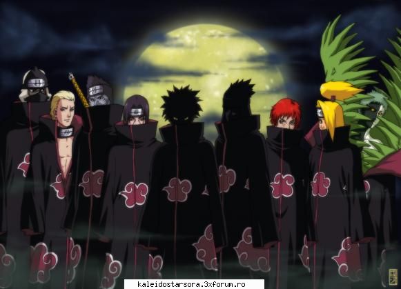 naruto gallery clanul akatsuki