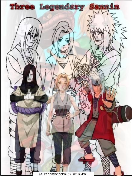 naruto gallery three legendary sannin