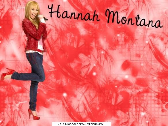 miley cyrus hannah montana hannah