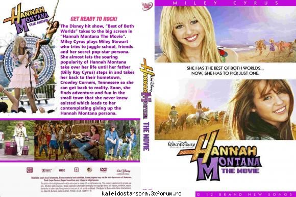 miley cyrus hannah montana hannah montana the movie