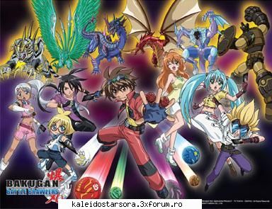 bakugan echipa bakugan din sezonul