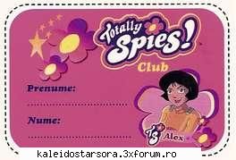 Alex - Sora - ~Totally*Spies!~