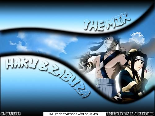 Haku & Zabuza - Sora - ~Naruto~