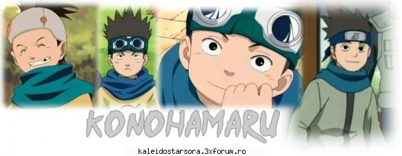 Konohamaru - Moegi - Sora - ~Naruto~