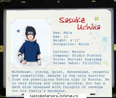 Sasuke Uchiha - Sora - ~Naruto~