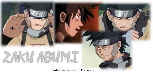 Zaku Abumi - Dosu Kinuta - Kin Tsuchi - Sora - ~Naruto~